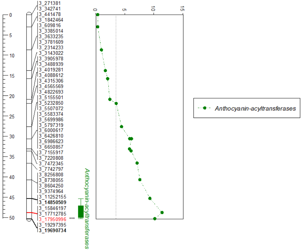 QTL map plot